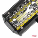 LED projektor terepjáróhoz, ATV-hez, SSV-hez, két fénysugárral, szín 6500K, 120W, feszültség 9 - 36V, méretek 170 x 74 x 63 mm - Kép 5