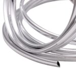 "U" típusú Auto Ornament tekercs élekhez vagy szellőzőrácshoz, 15 lineáris méter, króm ezüst színű, OEM - Kép 3