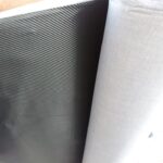 Anyag a kárpitozáshoz vagy az autó mennyezetéhez, fekete 3D -s szén, méret 1m x 1,48 m - Kép 6