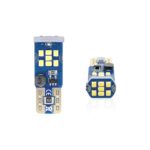 LED LED izzók garnitúra CANBUS UltraBright kompatibilis T10 W5W 21 SMD White 12V/24V, autós vagy off-road versenyekhez tervezve