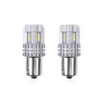 Autó izzó készlet LED CANBUS P21 R5W/R10W 22 SMD Fehér 12V/24V, AMIO