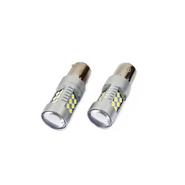 Készlet 2 db LED CANBUS 24SMD 3030 1156 (P21W) fehér 12V / 24V