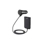Autós töltő 4 USB-vel, 4,8A, 1,5 m kábel, 01986 Amio