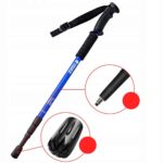 2 botból álló készlet "Nordic Walking" GOTA modell, Anti-Shock rendszerrel, hossza 63cm – 135cm, kék színű - Kép 3