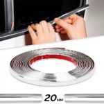 Öntapadó dísztekercs 20mm x 15m Chrome Silver színben