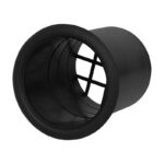Basszuscső reflex akusztikus házakhoz, 2,5 átmérőjű, hossza 8 cm