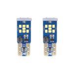 LED LED izzók garnitúra CANBUS UltraBright kompatibilis T10 W5W 21 SMD White 12V/24V, autós vagy off-road versenyekhez tervezve - Kép 2