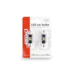 Készlet 2 db LED CANBUS 1 SMD UltraBright 1860 Festoon 36mm fehér 12V / 24V - Kép 2