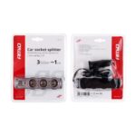 SOC4 3/1 USB autós szivargyújtó elosztó - Kép 2