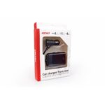 Autós töltő 4 USB-vel, 4,8A, 1,5 m kábel, 01986 Amio - Kép 2