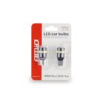 LED LED izzók készlet CANBUS kompatibilis T10 W5W 19 SMD White 12V, autós vagy off-road versenyekhez tervezve - Kép 3