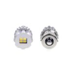 Autó izzó készlet LED CANBUS P21 R5W/R10W 22 SMD Fehér 12V/24V, AMIO - Kép 3