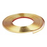 Öntapadós dísztekercs, 8mm x 15m, króm GOLD színben - Kép 4