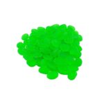 100 darabos készlet fluoreszkáló dekoratív kövekből, zöld színű, AVX-AG653B