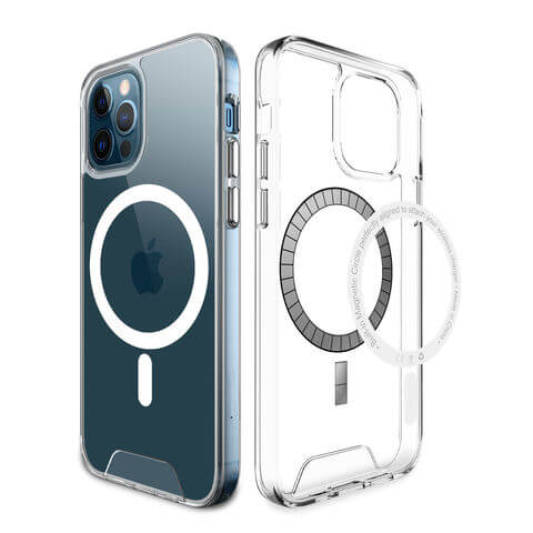 Case-for-iPhone-with-MagSafe-1 Átlátszó MagSafe tok, kompatibilis az Apple iPhone 13 Pro telefonnal - Kép 1