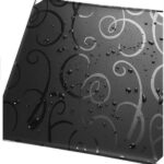 Moduláris cipőtároló szekrény, 5 polc, maximum 15 kg, műanyag, 37 x 49 x 93 cm, fekete - Kép 6