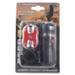 Kit Bicycle LED elülső lámpa + LED stop lámpa, Alphecca EOT015 - Kép 2
