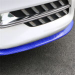 Spoiler védelem, AVEX, gumi első/hátsó lökhárító hosszabbító, CARBON Blue szín