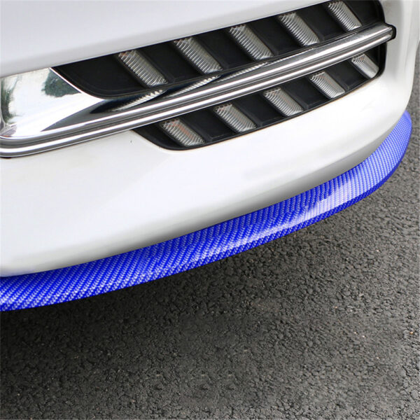 Spoiler védelem, AVEX, gumi első/hátsó lökhárító hosszabbító, CARBON Blue szín