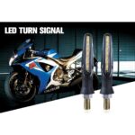 2 db szekvenciális Moto Signal lámpa készlet Samsung LED-ekkel, 2 helyzet és jelző funkció, 12V - Kép 5