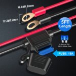 Prémium autós eszköz 3 az 1-ben, szivargyújtó elosztó, USB/USB-C töltő, digitális voltmérő, 12-24 V tápegység - Kép 4