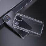 Flexibia tok iPhone 16 Pro telefonhoz, tiszta kilátás, szilikon, vastagság 2 mm, csúszásgátló, sárgásgátló, átlátszó - Kép 5