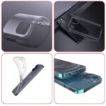 Flexibia tok iPhone 16 Pro telefonhoz, tiszta kilátás, szilikon, vastagság 2 mm, csúszásgátló, sárgásgátló, átlátszó - Kép 6