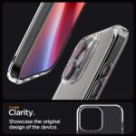 Flexibia tok iPhone 16 Pro telefonhoz, tiszta kilátás, szilikon, vastagság 2 mm, csúszásgátló, sárgásgátló, átlátszó - Kép 7