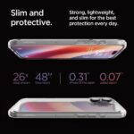 Flexibia tok iPhone 16 Pro telefonhoz, tiszta kilátás, szilikon, vastagság 2 mm, csúszásgátló, sárgásgátló, átlátszó - Kép 8