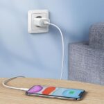 Hálózati töltő Type-C kábelhez, 25W, PD 3.0, Fehér - Kép 8