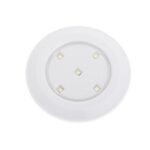 6 db LED lámpa készlet, elemekkel, fehér - Kép 7