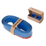 Spoiler védelem, AVEX, gumi első/hátsó lökhárító hosszabbító, CARBON Blue szín - Kép 3