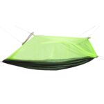 Kétágyas Camping Függőágy (2 fő), 200 x 100 cm + szúnyogháló, zöld szín
