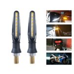 2 db szekvenciális Moto Signal lámpa készlet Samsung LED-ekkel, 2 helyzet és jelző funkció, 12V - Kép 4