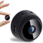 Mini kamera videó, tip Spy Cam, Full HD, Control Aplicatie Mobila, széles látószög 150°, éjszakai látás, hurokrögzítés, 4,5 cm, Negru - Kép 5