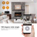 Mini kamera videó, tip Spy Cam, Full HD, Control Aplicatie Mobila, széles látószög 150°, éjszakai látás, hurokrögzítés, 4,5 cm, Negru - Kép 8