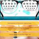One4ALL olvasószemüveg önbeállító dioptriával +0,5 és +2,50 között, fekete és 4 lencsetisztító kefe, többszínű - Kép 4