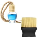 Új Car Aroma autós légfrissítő és kefe ergonomikus nyéllel és nylon SoftTouch vezetékekkel - Kép 2