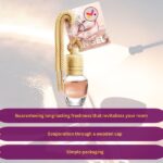 Autós légfrissítő palackban zsinórral és fa kupakkal, Aroma Angel, 8 ml - Kép 4