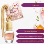 Autós légfrissítő palackban zsinórral és fa kupakkal, Aroma Angel, 8 ml - Kép 5