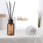 Szobai légfrissítő pálcikákkal, 125 ml, vanília és szantálfa aroma - Kép 2