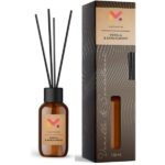 Szobai légfrissítő pálcikákkal, 125 ml, vanília és szantálfa aroma