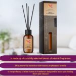 Szobai légfrissítő pálcikákkal, 125 ml, vanília és szantálfa aroma - Kép 3