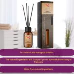 Szobai légfrissítő pálcikákkal, 125 ml, vanília és szantálfa aroma - Kép 4