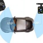 Hátsó tükör tolatókamerával, Full HD, 4,3" LCD, mozgás- vagy ütésérzékelés, hangrögzítés, betekintési szög: 170° - Kép 7