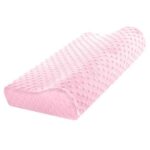 Memoryfoam ortopéd párna, perforált modell, 49 x 28 x 9 cm, rózsaszín - Kép 2