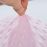 Memoryfoam ortopéd párna, perforált modell, 49 x 28 x 9 cm, rózsaszín - Kép 3