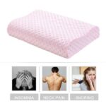 Memoryfoam ortopéd párna, perforált modell, 49 x 28 x 9 cm, rózsaszín - Kép 7