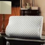Memoryfoam ortopéd párna, perforált modell, 49 x 28 x 9 cm, rózsaszín - Kép 8