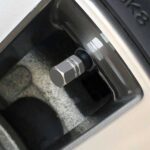 8 db hatszögletű autószelep kupak készlet, alumínium ötvözet, hossz 1,8 cm, ezüst - Kép 6